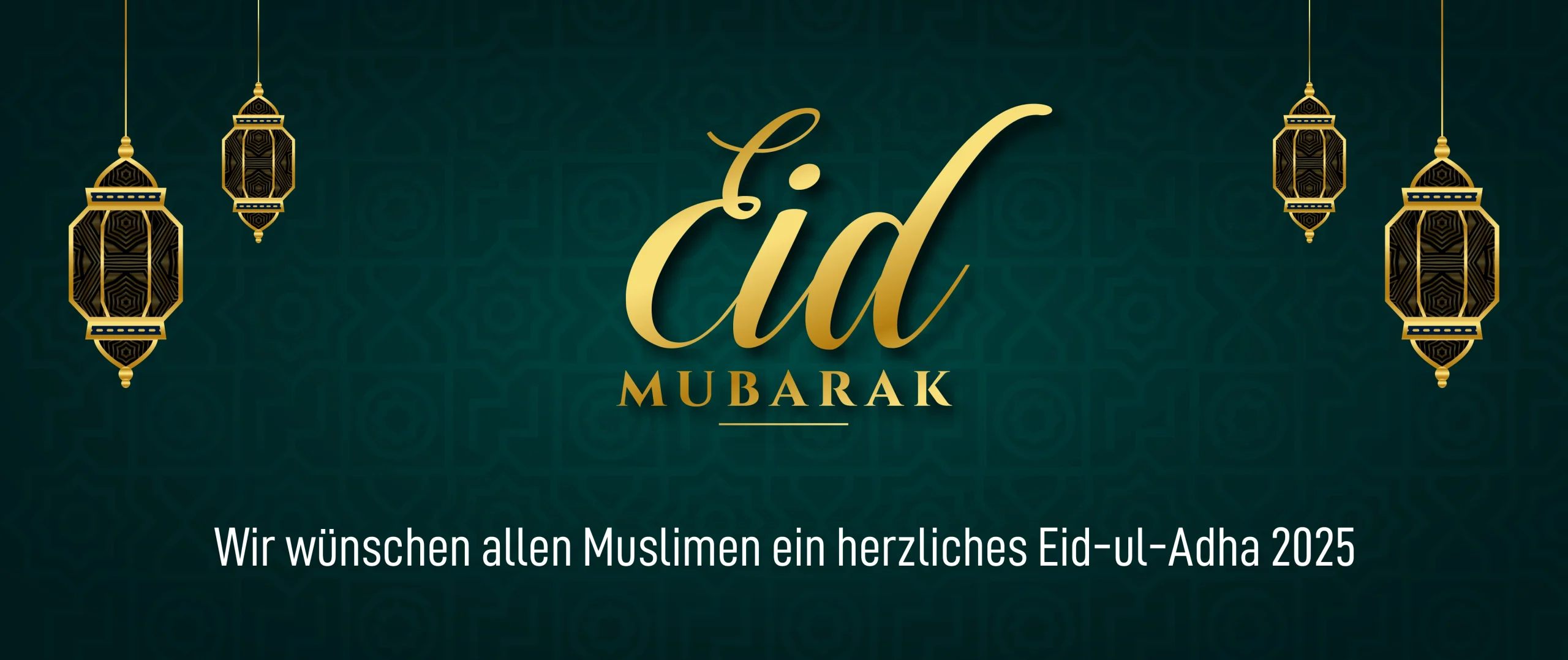 Eid Ul Adha Mubarak 2025 Ansarullah Website Banner